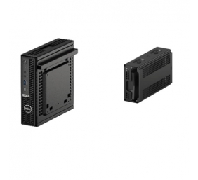 Dell | OptiPlex Micro and Thin Client Dual VESA Mount w/Adapter Bracket | Black