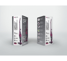 ECG VT 4620 3in1 Hugo Stick vacuum cleaner, Up to 60 minutes run time per charge