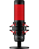 HyperX QuadCast Mikrofonas USB Mini-B, 3.5mm jack, Red Lighting, Juoda