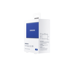 Portable SSD | T7 | 2000 GB | N/A " | USB 3.2 | Blue