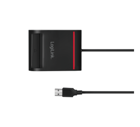 Logilink | USB 2.0 card reader, for smart ID | CR0047 | Card Reader