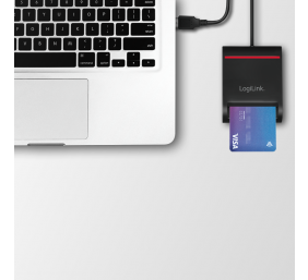 Logilink | USB 2.0 card reader, for smart ID | CR0047 | Card Reader