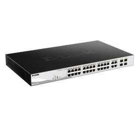 D-Link | DGS-1210 Series Smart Managed Gigabit Switches | DGS-1210-24P | Managed L2 | Desktop/Rackmountable | 10/100 Mbps (RJ-45) ports quantity | 1 Gbps (RJ-45) ports quantity | SFP ports quantity | PoE ports quantity | PoE+ ports quantity | Power supply