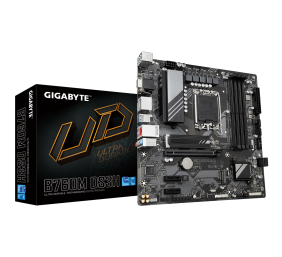 Gigabyte | B760M DS3H 1.0 M/B | Processor family Intel | Processor socket LGA1700 | DDR5 | Memory slots 4 | Supported hard disk drive interfaces SATA, M.2 | Number of SATA connectors 4 | Chipset Intel B760 Express | Micro ATX