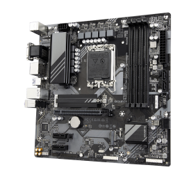 Gigabyte | B760M DS3H 1.0 M/B | Processor family Intel | Processor socket LGA1700 | DDR5 | Memory slots 4 | Supported hard disk drive interfaces SATA, M.2 | Number of SATA connectors 4 | Chipset Intel B760 Express | Micro ATX