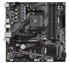 Gigabyte | A520M DS3H V2 | Processor family AMD | Processor socket AM4 | DDR4 DIMM | Memory slots 2 | Number of SATA connectors 4 | Chipset AMD A520 | Micro ATX