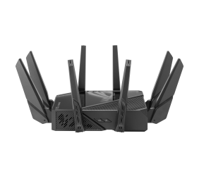 Wifi 6 802.11ax Quad-band Gigabit Gaming Router | ROG GT-AXE16000 Rapture | 802.11ax | 1148+4804+4804+48004 Mbit/s | 10/100/1000 Mbit/s | Ethernet LAN (RJ-45) ports 4 | Mesh Support Yes | MU-MiMO Yes | No mobile broadband | Antenna type External/Internal 