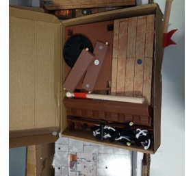 Ecost prekė po grąžinimo KidKraft Pirate's Cove medinis laivo žaidimų rinkinys su šviesomis ir garsa