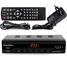 Ecost prekė po grąžinimo Imtuvas Strom 504 - 1080P HD / DVB-T2 / H.264 / MPEG-4