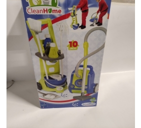 Ecost prekė po grąžinimo Ecoiffier 1770 valymo vežimėlis su dulkių siurbliu ir priedais, nuo 3 metų