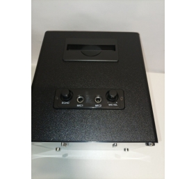 Ecost prekė po grąžinimo RockJam RJSC01-BK Singcube įkraunamas Bluetooth karaokės aparatas su dviem