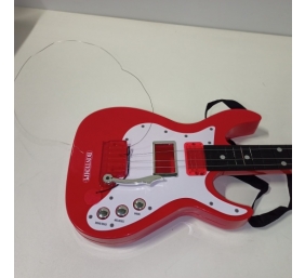 Ecost prekė po grąžinimo Bontempi raudona elektrinė gitara, įvairiaspalvė, 67 x 22 x 4,5 cm (241300)