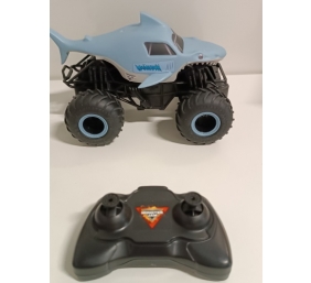 Ecost prekė po grąžinimo Monster Jam 6044952 Nuotolinio valdymo sunkvežimis Megalodon 1:24 mastelio