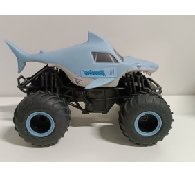Ecost prekė po grąžinimo Monster Jam 6044952 Nuotolinio valdymo sunkvežimis Megalodon 1:24 mastelio