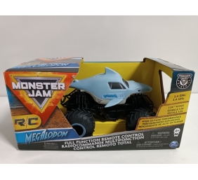 Ecost prekė po grąžinimo Monster Jam 6044952 Nuotolinio valdymo sunkvežimis Megalodon 1:24 mastelio
