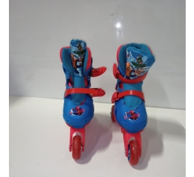 Ecost prekė po grąžinimo Mondo Toys - Marvel Spiderman - 3 riedučiai - reguliuojamos dvigubos funkci
