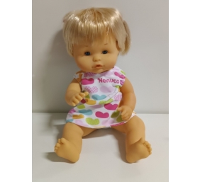 Ecost prekė po grąžinimo Nenuco and Her Tricycle Baby Doll lėlė su miela suknele, rožinis triratukas