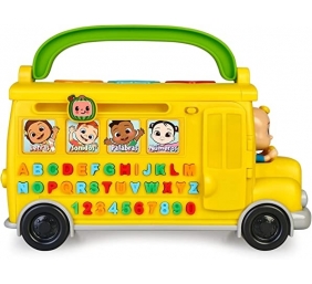 Ecost prekė po grąžinimo CoComelon - Mokymosi autobusas, žaislinis geltonas autobusas su švieselėmis