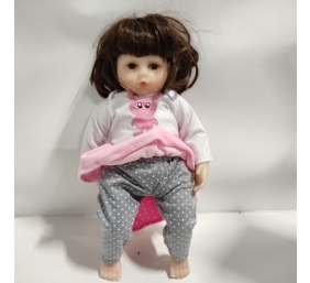 Ecost prekė po grąžinimo Anyee 60 cm Reborn Baby Girl gyvas rankų darbo minkštas silikoninis vinilo