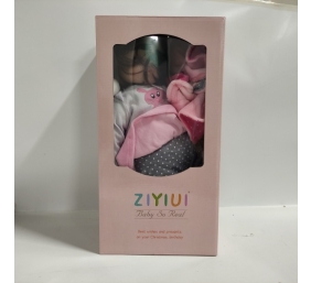 Ecost prekė po grąžinimo Anyee 60 cm Reborn Baby Girl gyvas rankų darbo minkštas silikoninis vinilo