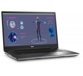 Dell Mobile Precision 7780  Grey 17 " WVA FHD 60 Hz Anti-glare Intel Core i7 i7-13850HX 16 GB SODIMM, non-ECC SSD 512 GB NVIDIA RTX A1000 GDDR6 6 GB Windows 11 Pro 802.11ax Bluetooth version 5.3 Keyboard language Estonian Keyboard backlit Warranty 36 mont