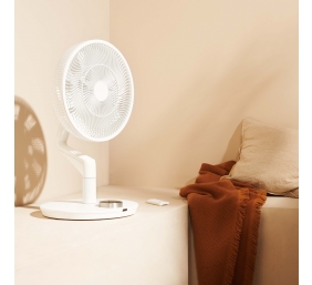 Duux | Fan | Whisper Flex Ultimate Smart | Stand Fan | White | Diameter 34 cm | Number of speeds 30 | Oscillation | 3-26 W | Remote control