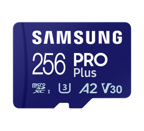 Samsung | microSD Card | Pro Plus | 256 GB | MicroSDXC | Flash memory class 10