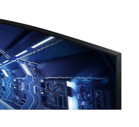 Samsung Odyssey G5 G55T Monitorius 34'' VA LED Curved, UWQHD 3440x1440, 1ms, 250 cd/m2, 165Hz, Juoda