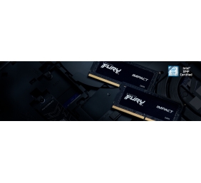 Kingston KF560S38IBK2-32 32GB 6000MT/s DDR5 CL38 SODIMM (Kit of 2) FURY Impact PnP | Kingston