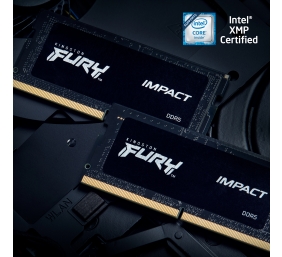 Kingston KF560S38IBK2-32 32GB 6000MT/s DDR5 CL38 SODIMM (Kit of 2) FURY Impact PnP | Kingston