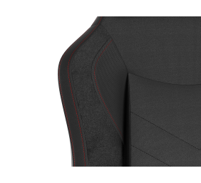 Genesis Gaming Chair Nitro 890 G2 Backrest upholstery material: Eco leather, Seat upholstery material: Eco leather, Base material: Metal, Castors material: Nylon with CareGlide coating | Black/Red