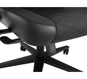 Genesis Gaming Chair Nitro 890 G2 Backrest upholstery material: Eco leather, Seat upholstery material: Eco leather, Base material: Metal, Castors material: Nylon with CareGlide coating | Black/Red