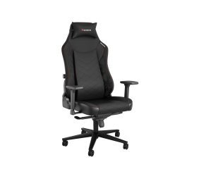 Genesis Backrest upholstery material: Eco leather, Seat upholstery material: Eco leather, Base material: Metal, Castors material: Nylon with CareGlide coating | Black/Red