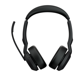 Jabra Evolve2 55 UC Stereo Link390c Belaidės ausinės, Bluetooth, USB-C, Juoda