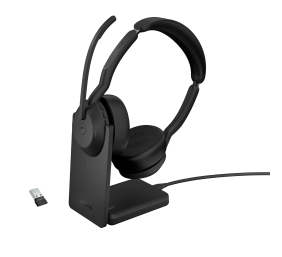 JABRA Evolve2 55 Link380a MS Stereo Stan