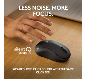 Logitech M240 Silent Belaidė pelė, Bluetooth, Graphite