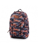 Kuprinė CoolPack Impact II Camo Mesh Orange