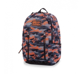 Kuprinė CoolPack Impact II Camo Mesh Orange