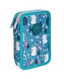 Forminis dviejų skyrių penalas su priedais CoolPack Jumper 2 Princess Bunny NP