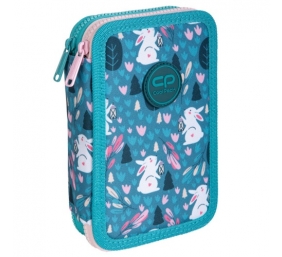 Forminis dviejų skyrių penalas su priedais CoolPack Jumper 2 Princess Bunny