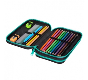 Forminis dviejų skyrių penalas su priedais CoolPack Jumper 2 Milky Way NP