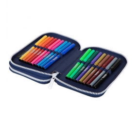 Forminis dviejų skyrių penalas su priedais CoolPack Jumper 2 Cosmic NP
