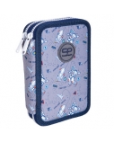Forminis dviejų skyrių penalas su priedais CoolPack Jumper 2 Cosmic NP