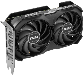 MSI | GeForce RTX 4060 Ti VENTUS 2X BLACK 8G OC | NVIDIA | 8 GB | GeForce RTX 4060 Ti | GDDR6 | HDMI ports quantity 1 | PCI Express Gen 4 x16 (uses x8)