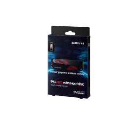 Samsung | 990 PRO with Heatsink | 2000 GB | SSD form factor M.2 2280 | Solid-state drive interface M.2 NVMe | Read speed 7450 MB/s | Write speed 6900 MB/s