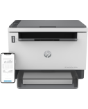 HP LaserJet Tank 1604w All-in-One Printer - A4 Mono Laser, Print/Copy/Scan, Wifi, 23ppm, 250-2500 pages per month