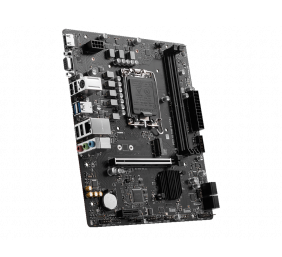 MSI | PRO H610M-E DDR4 | Processor family Intel | Processor socket  LGA1700 | DDR4 DIMM | Memory slots 2 | Supported hard disk drive interfaces 	SATA, M.2 | Number of SATA connectors 4 | Chipset Intel H610 | Mirco-ATX