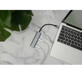 DIGITUS USB-C 4-Port Hub | Digitus | DIGITUS - hub - 4 ports | DA-70246