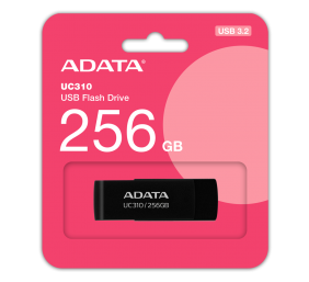 ADATA | USB Flash Drive | UC310 | 256 GB | USB 3.2 Gen1 | Black