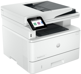 HP LaserJet Pro MFP 4102fdw AIO All-in-One Printer - A4 Mono Laser, Print/Copy/Scan, Automatic Document Feeder, Auto-Duplex, LAN, Fax, WiFi, 40ppm, 750-4000 pages per month